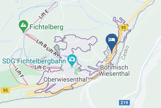 Wellness Hotel Pension & Gaststatte Riedel Map