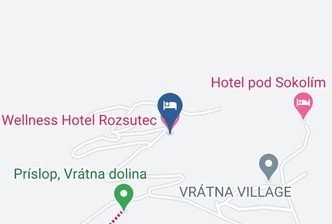 Zilina - Wellness Hotel Rozsutec Maps