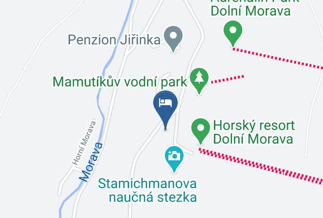 Usti Nad Orlici - Wellness Hotel Vista Maps