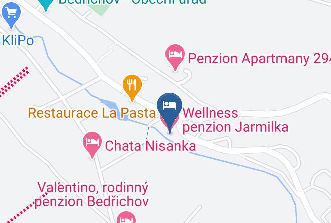 Jablonec Nad Nisou - Wellness Pension Jarmilka Maps