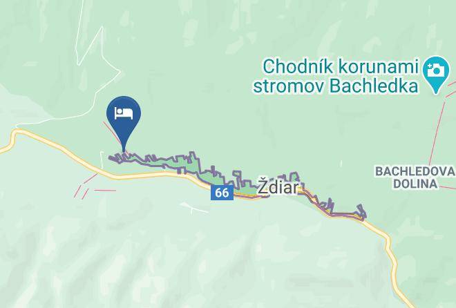 Poprad - Wellness Penzion Strachan Maps