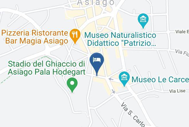 Vicenza - Relax Hotel Erica Asiago Wellness Spa Maps
