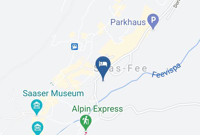 Visp - Saas Fee Wellness Hostel 4000 Maps