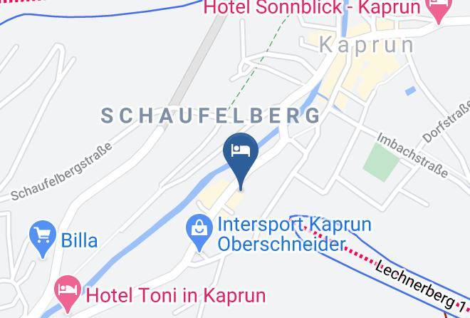 Zell Am See - Wellnesshotel Barbarahof Kaprun Maps