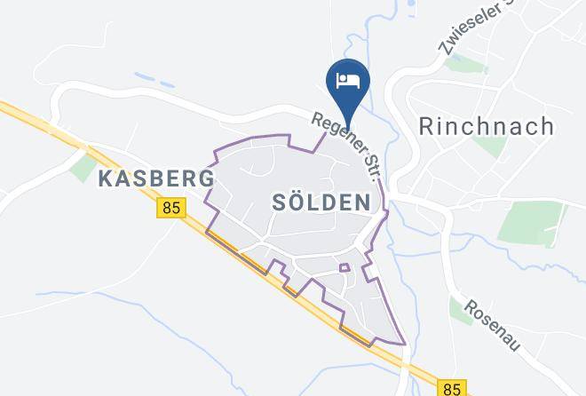 Regen - Wellnesshotel Bayerischer Wald St Gunther Maps