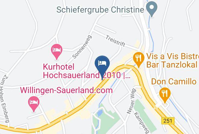 Waldeck Frankenberg - Wellnesshotel Burgerstuben Maps