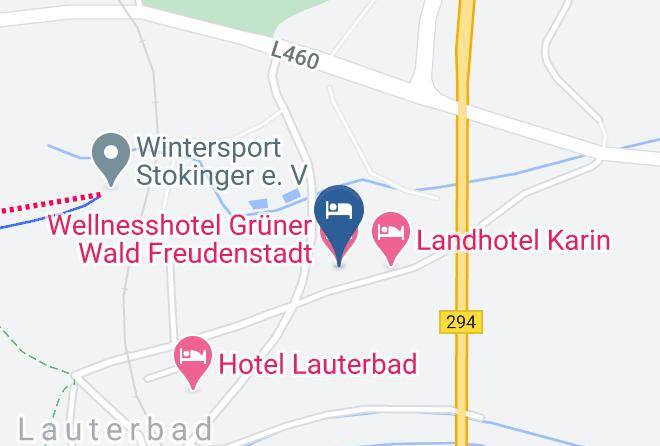 Freudenstadt - Wellnesshotel Gruner Wald Freudenstadt Maps
