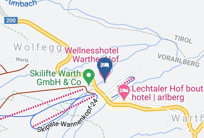 Bregenz - Wellnesshotel Warther Hof Maps