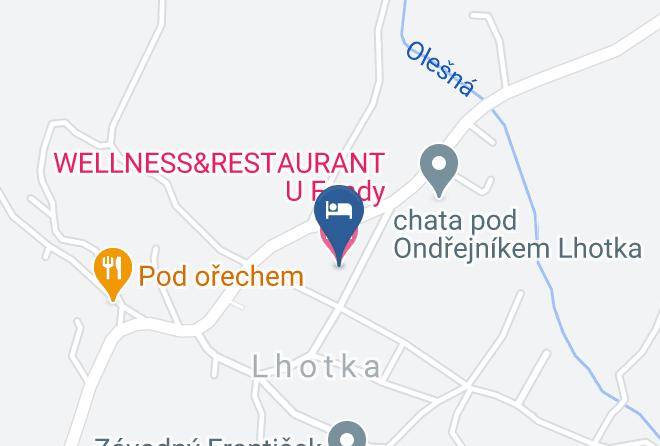 Frydek Mistek - Wellness&restaurant U Fandy Maps