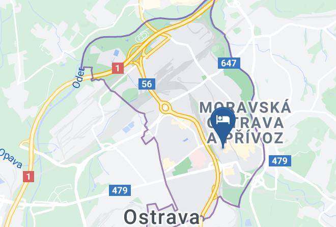 Ostrava - Wellness Stodolni Maps