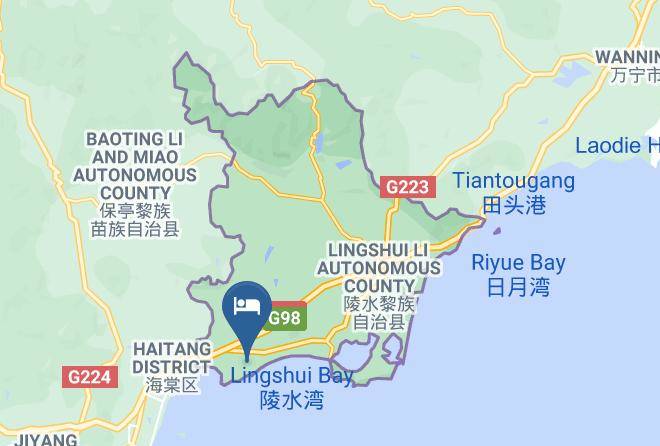 Lingshui Lizu Aut County - Wells Resort Hotel Maps
