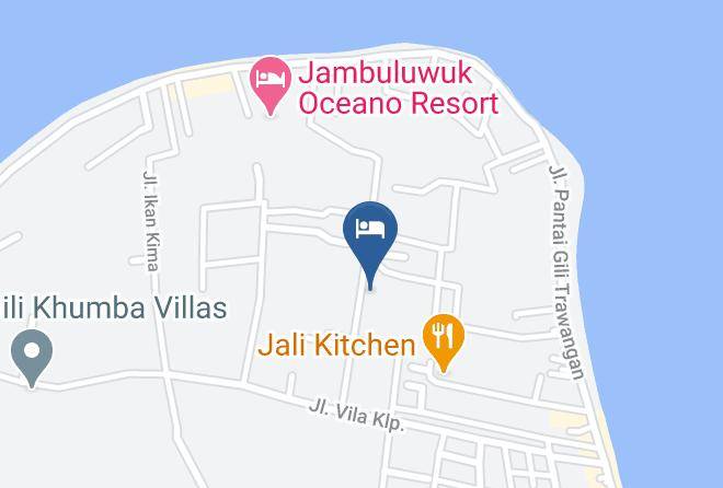 North Lombok Regency - Welly Bungalow Maps