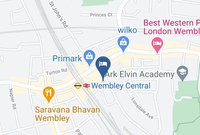 London - Wembley Hotel Maps