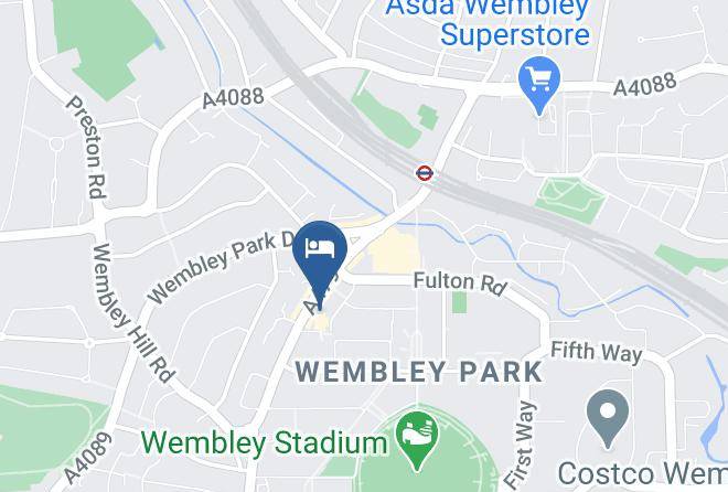 Empire Restaurant Wembley Map