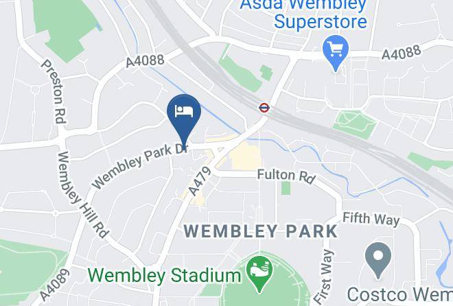 London - Wembley Park Hotel Maps