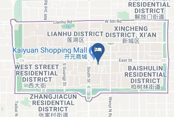 Xi An - Wen Shang Maps