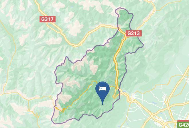 Aba Zangzu Qiangzu Aut Prefecture - Wenchuan Sanjiang Farm Stay Maps