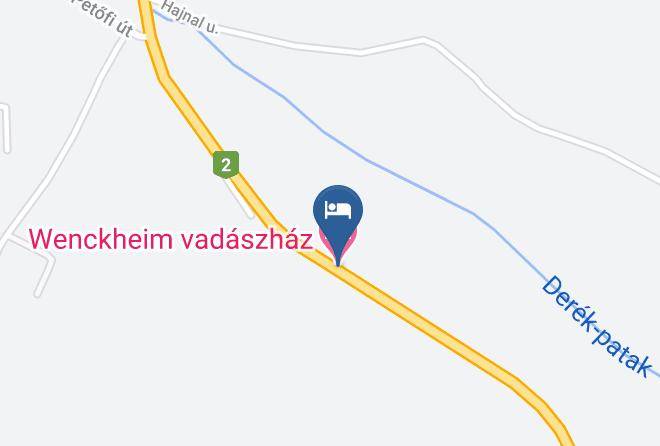 Borsosbereny - Wenckheim Vadaszhaz Maps
