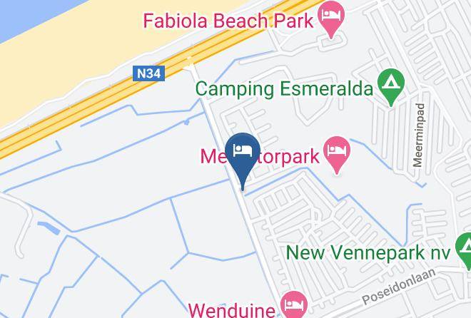 West Flanders - Wenduine Mercator Zeehuisje 16 Maps
