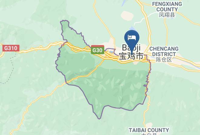 Baoji - Wengehua International Hotel Baoji Maps