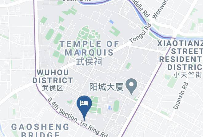 Chengdu - Wenhan Hotel Maps