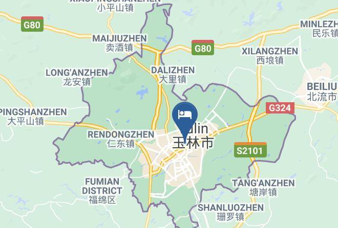 Yulin - Wenhua Holiday Hotel Maps