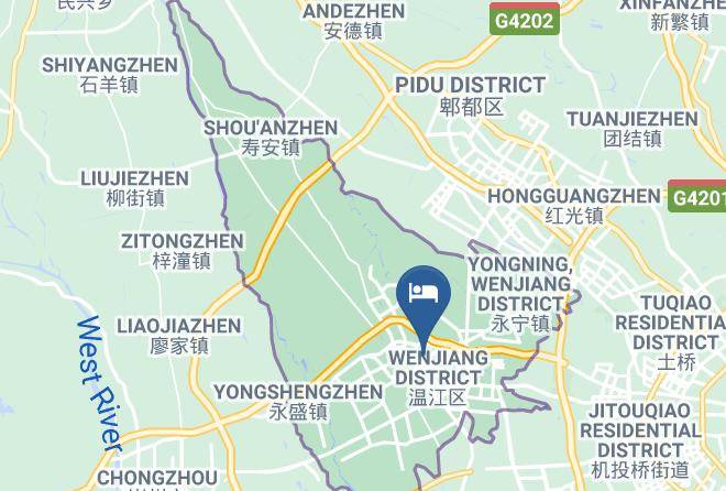 Chengdu - Wenjiang Yinxiang Hotel Maps