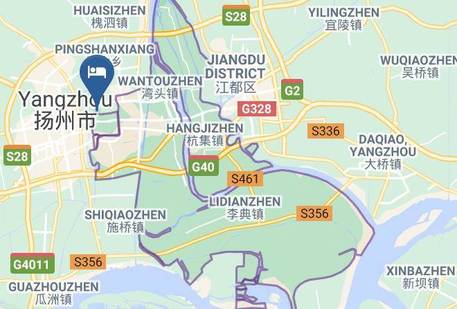 Yangzhou - Wenjin Hotel Maps