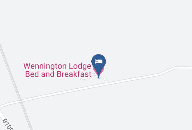 Cambridgeshire - Wennington Lodge Bed And Breakfast Maps