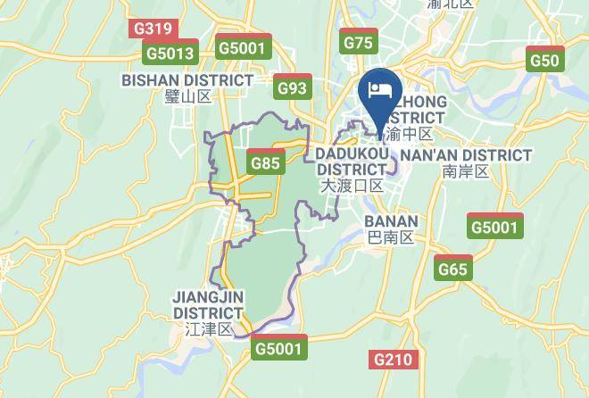 Jiulongpo District - Wenshan Hotel Maps