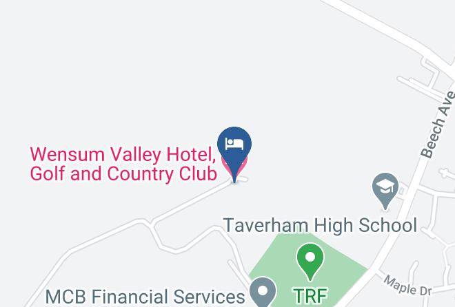 Wensum Valley Hotel Golf And Country Club Map