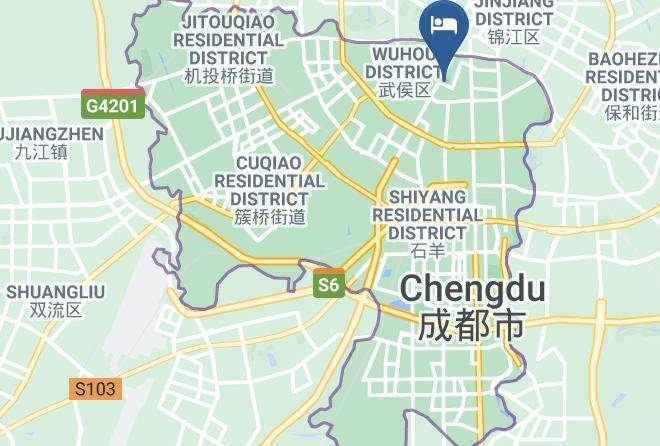 Chengdu - Wenxianju Hotel Maps