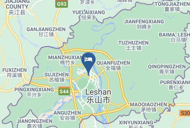 Leshan - Wenxin Business Hotel Maps