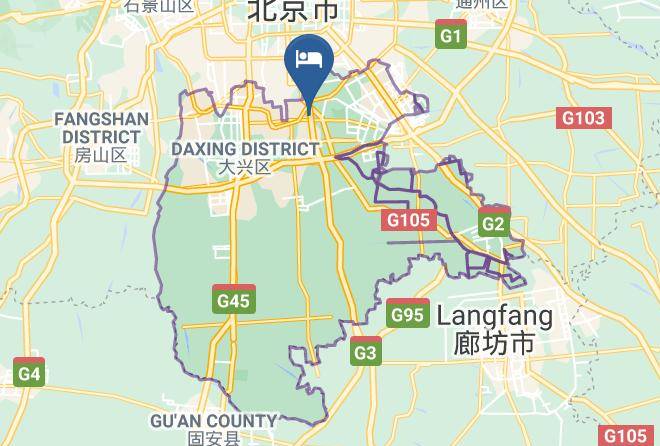 Daxing District - Wenxin Hotel Beijing Maps