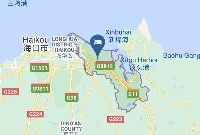 Haikou - Wenyuan Hotel Maps