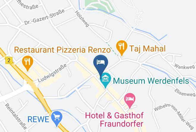 Garmisch Partenkirchen - Werdenfelser Hof Maps