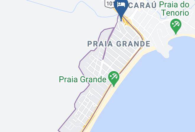 Ubatuba - Werneck Residence Suites Maps