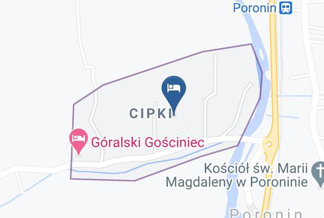 Tatrzanski - Weronika Inn Zakopane Maps