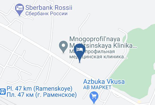 Ramensky District - Wesendorf Hotel In Ramenskoye Maps