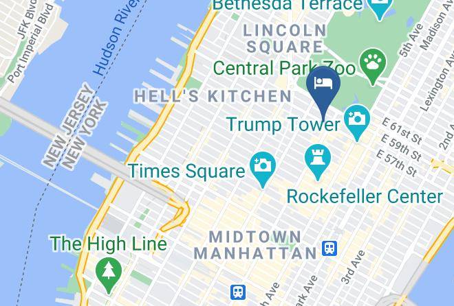 New York - West 57th Street By Hilton Club Maps