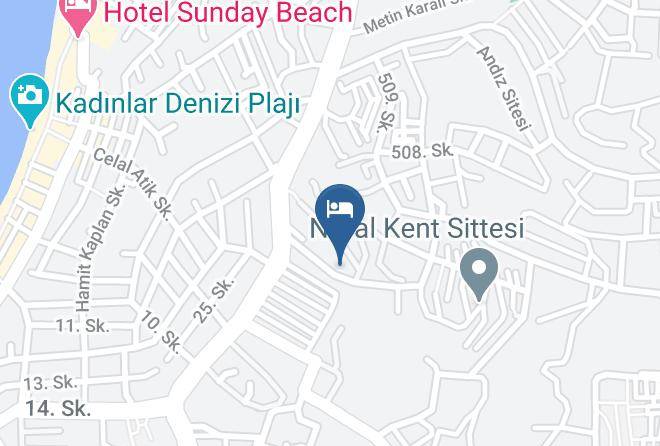 Kusadasi - West Ada Inn Hotel Maps