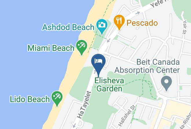 Ashdod - West Hotel Ashdod Maps