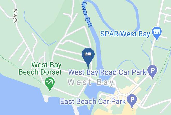 Dorset - West Bay Holiday Park Maps