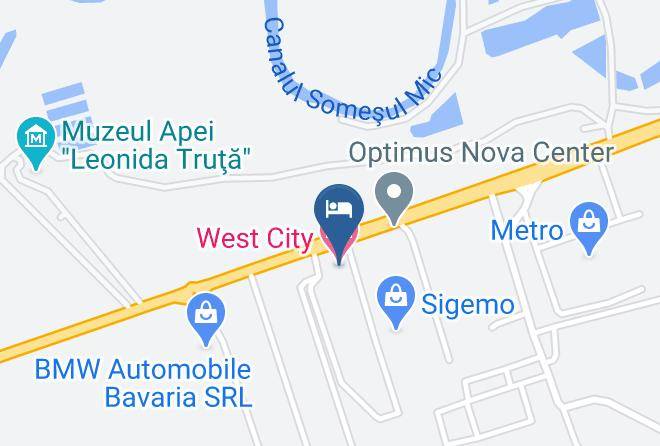 Floresti - West City Hotel Maps