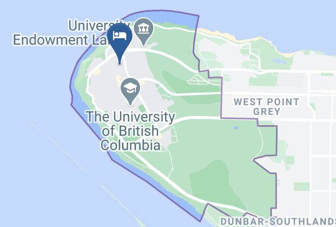 Greater Vancouver - West Coast Suites At Ubc Maps