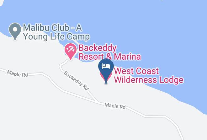 Sunshine Coast - West Coast Wilderness Lodge Maps