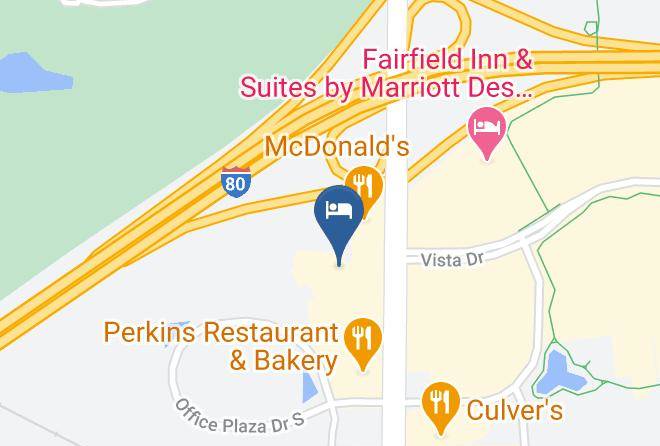 Dallas - West Des Moines Marriott Maps