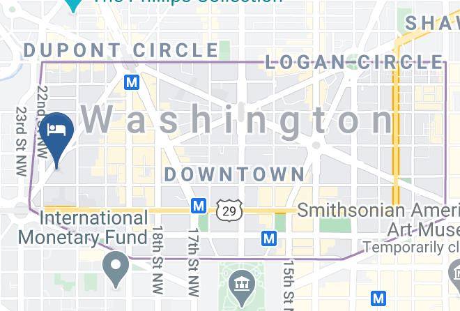 West End Washington Dc Tapestry Collection By Hilton Map