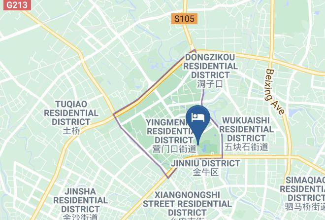 Chengdu - West Gate Commercial Hotel Maps