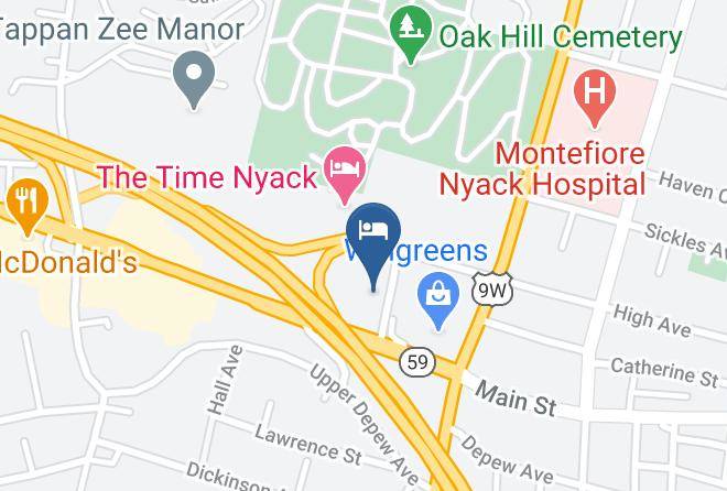 Rockland - West Gate Inn Nyack Maps